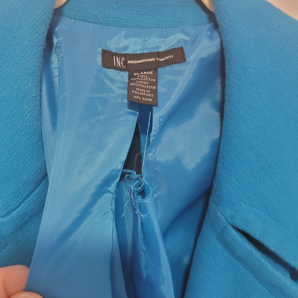 INC International Concepts Double Breasted Peacoat - Picture 10 of 12